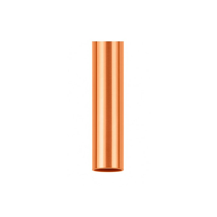 Matthews Fan Downrod 5" Coupling Cover, Brushed Copper - 5DR-ROT-BRCP