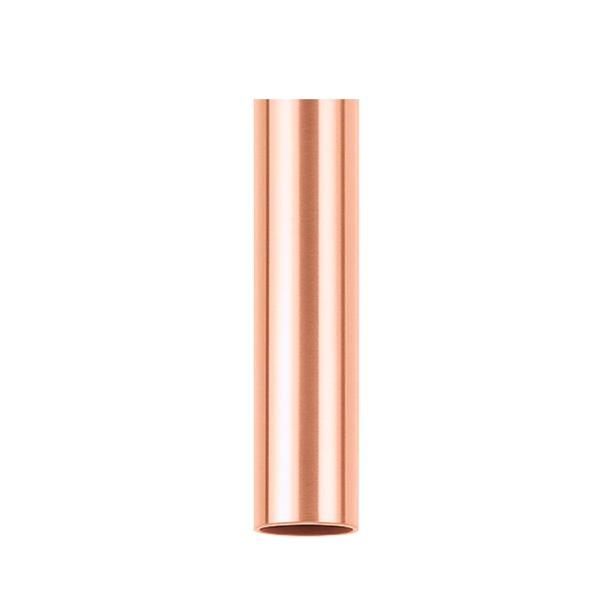 Matthews Fan Downrod 5" Coupling Cover, Polished Copper - 5DR-ROT-CP