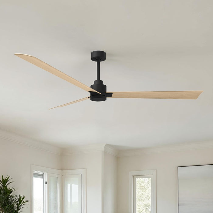 Matthews Fan Alessandra 72" 3 Blade Ceiling Fan, Matte Black
