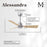 Matthews Fan Alessandra 42" 3 Blade Ceiling Fan, Brushed Nickel
