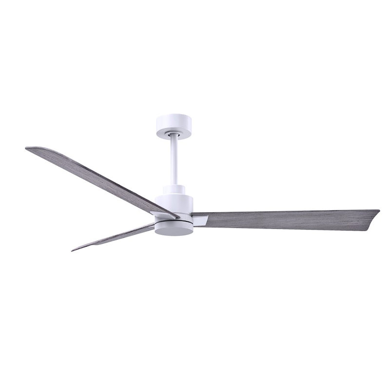 Matthews Fans Alessandra 56in 3-Blade Ceiling Fan | Transitional Textured Bronze and Walnut ABS | Bedroom & Living Room | Model AK-TB-WN-56