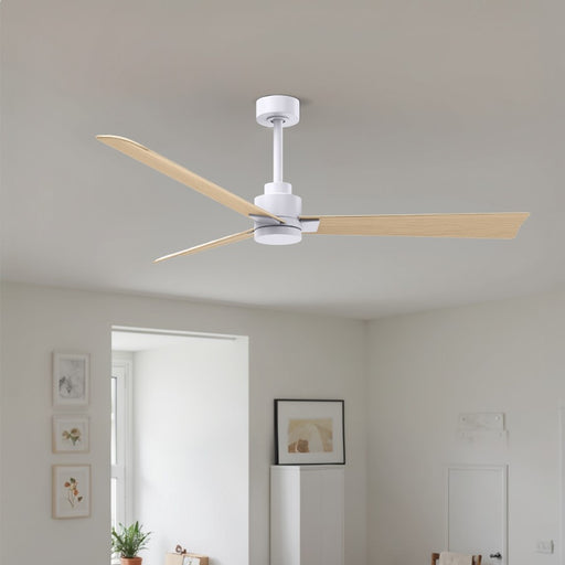 Matthews Fan Alessandra 56" 3 Blade Ceiling Fan, Matte White