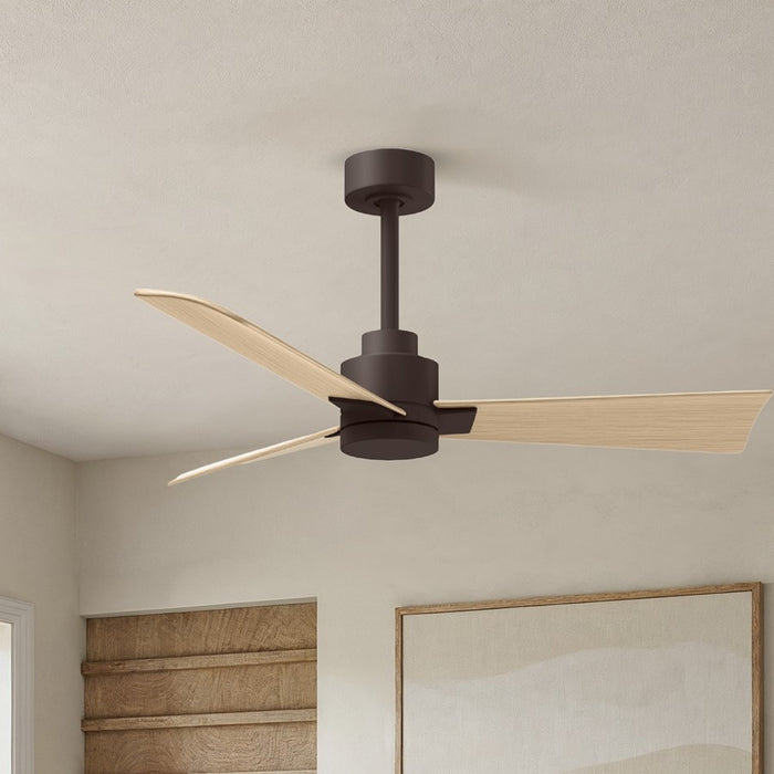 Matthews Fan Alessandra 42" 3 Blade Ceiling Fan, Textured Bronze