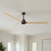 Matthews Fan Alessandra 72" 3 Blade Ceiling Fan, Textured Bronze