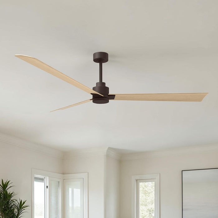 Matthews Fan Alessandra 72" 3 Blade Ceiling Fan, Textured Bronze