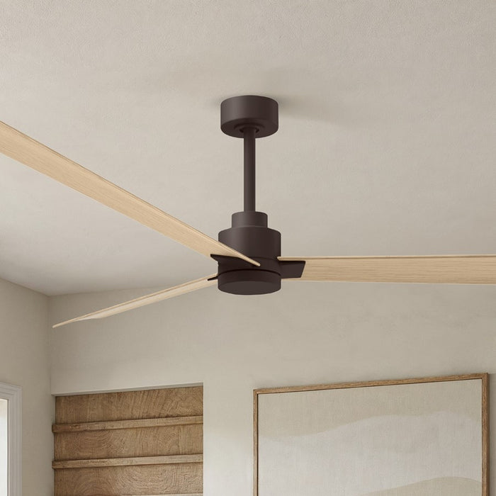 Matthews Fan Alessandra 72" 3 Blade Ceiling Fan, Textured Bronze