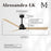Matthews Fan Alessandra 1 Light 56" 3 Blade Ceiling Fan, Black