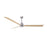 Matthews Fan Alessandra 1 Light 72" 3 Blade Ceiling Fan, BN