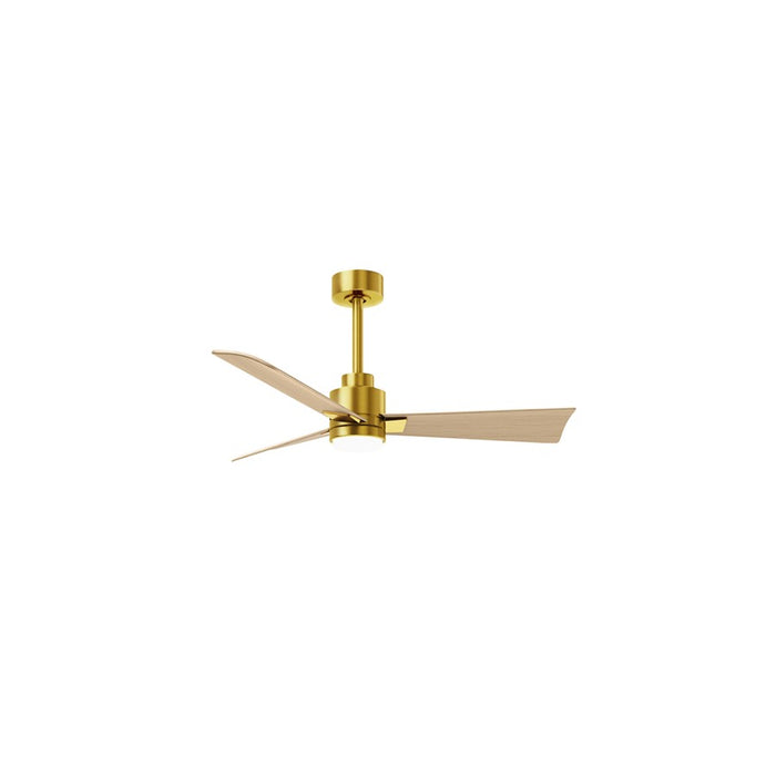 Matthews Fan Alessandra 42" 3 Blade Ceiling Fan, BRBR - AKLK-BRBR-LM-42