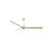 Matthews Fan Alessandra 1 Light 56" 3 Blade Ceiling Fan, White