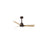 Matthews Fan Alessandra 1 Light 42" 3 Blade Ceiling Fan, TB