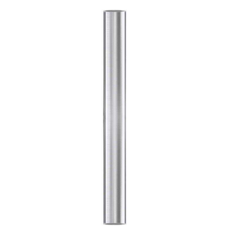 Matthews Fan Company Atlas 10in Downrod | Brushed Nickel Metal | Ceiling Fan Accessory for Interior & Exterior | 10in H | Model AT-10DR-BN