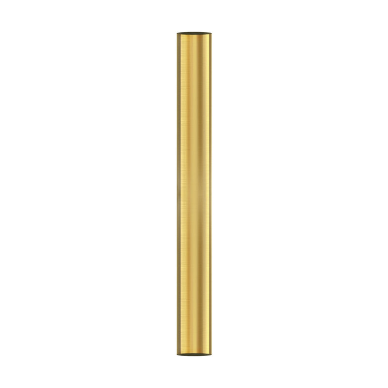 Matthews Fans Atlas 10in Downrod | Brushed Brass Steel | Ceiling Fan Height Adjustment | 1 x 10 in | Model AT-10DR-BRBR