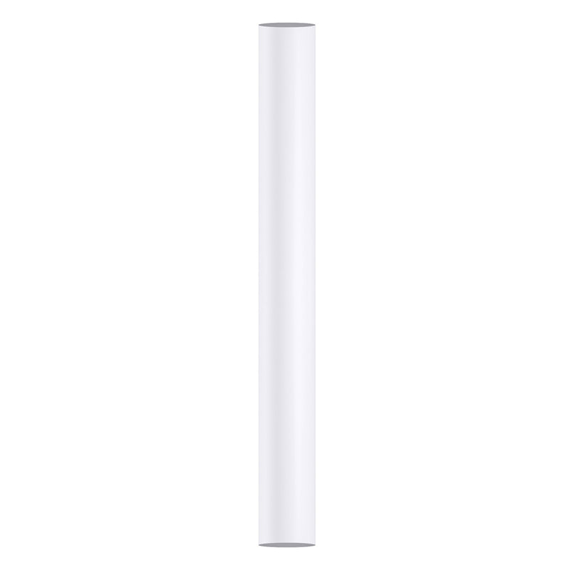 Matthews Fans Atlas 10in Downrod | Matte White Steel | Ceiling Fan Height Adjustment | 1 x 10 in | Model AT-10DR-MWH