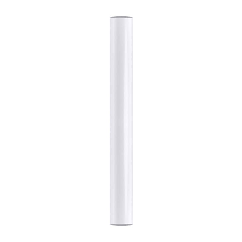 Matthews Fan Company Atlas 10in Down Rod | Gloss White Metal | Ceiling Fan Accessory for Damp Locations | 10in H | Model AT-10DR-WH