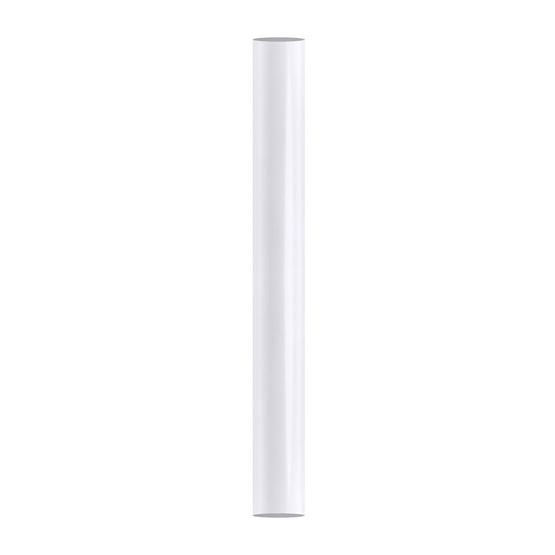Matthews Fans Atlas 36in Downrod | Gloss White Steel | High Ceiling Ceiling Fan Accessory | 1 x 36 in | Model AT-36DR-WH