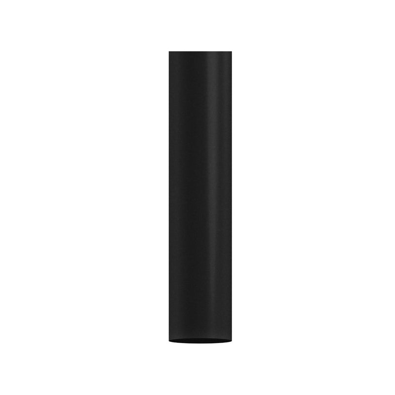 Matthews Fan Company Atlas 5in Down Rod | Matte Black Metal | Ceiling Fan Extension for Low Ceilings | 5in H | Model AT-5DR-BK