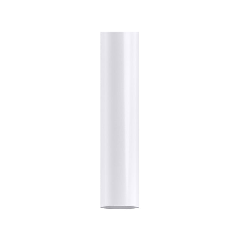 Matthews Fans Atlas 5in Downrod | Matte White Steel | Low Ceilings & Flush Mounts | 1 x 5 in | Model AT-5DR-MWH