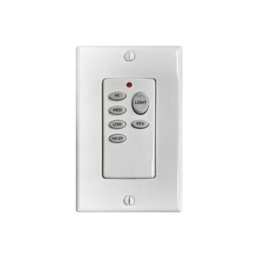 Matthews Fan AC Motor 2 Wire Wall Control/3 Speed, White - AT-AC-WC-DA