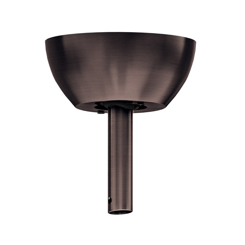 Matthews Fans Cathedral Ceiling Mount up to 60° Brushed Bronze | Cast Aluminum | Vaulted Ceiling Fan Mount | 5.5 x 2 in | Model AT-CathedralMt-BB