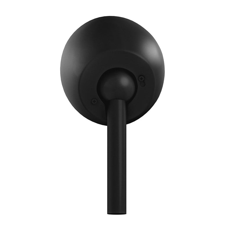 Matthews Fans Cathedral Ceiling Mount for Vaulted Ceilings up to 60° | Black Cast Aluminum | Sloped Ceiling Adapter for | Model AT-CathedralMt-BK