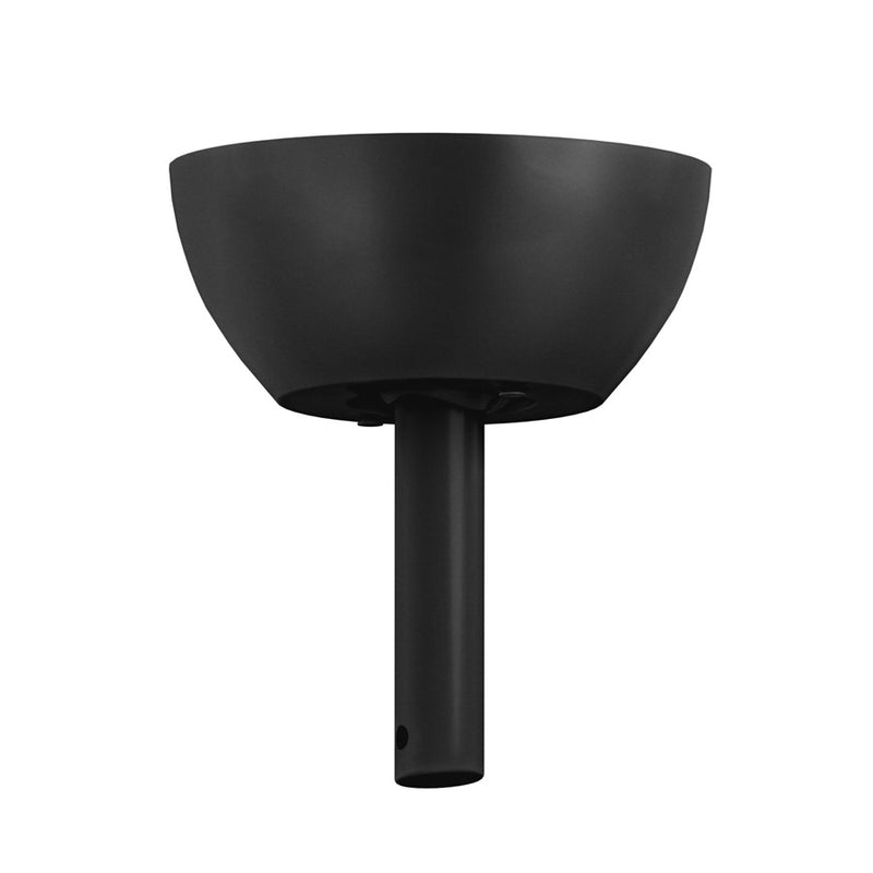 Matthews Fans Cathedral Ceiling Mount for Vaulted Ceilings up to 60° | Black Cast Aluminum | Sloped Ceiling Adapter for | Model AT-CathedralMt-BK