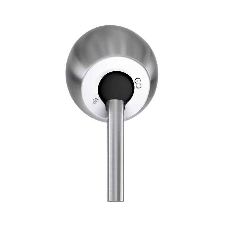 Matthews Fans Cathedral Ceiling Mount for Vaulted Ceilings up to 60° | Brushed Nickel Cast Aluminum | Sloped Ceiling | Model AT-CathedralMt-BN