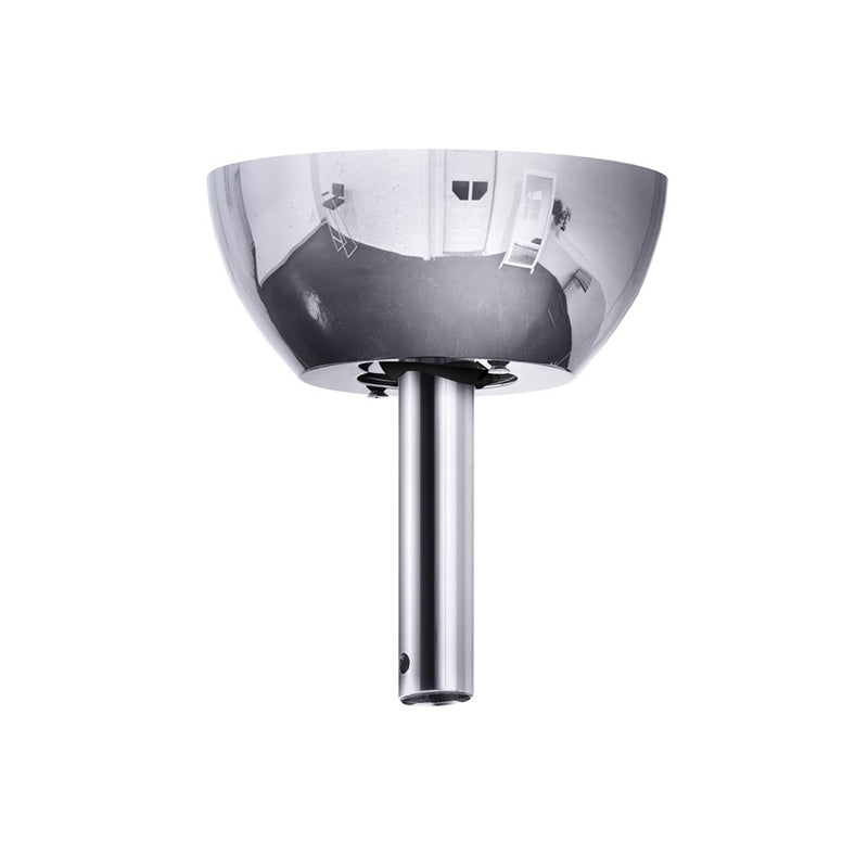 Matthews Fan Canopies Cathedral Ceiling Mount 60° | Polished Chrome Cast Aluminum | Vaulted & Sloped Ceilings | 5.5 x 2 in | Model AT-CathedralMt-CR