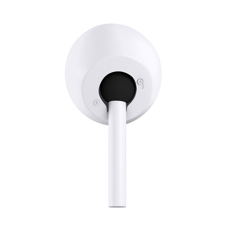 Matthews Fan Canopies Cathedral Ceiling Mount 60° | Matte White Cast Aluminum | Vaulted & Sloped Ceilings | 5.5 x 2 in | Model AT-CathedralMt-MWH