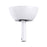 Matthews Fan Cathedral Ceiling up to 60°, Matte White