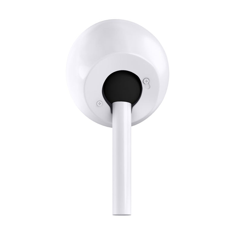 Matthews Fan Canopies Cathedral Ceiling Mount 60° | Gloss White Cast Aluminum | Vaulted & Sloped Ceilings | 5.5 x 2 in | Model AT-CathedralMt-WH