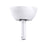 Matthews Fan Cathedral Ceiling Mount up to 60°, Gloss White