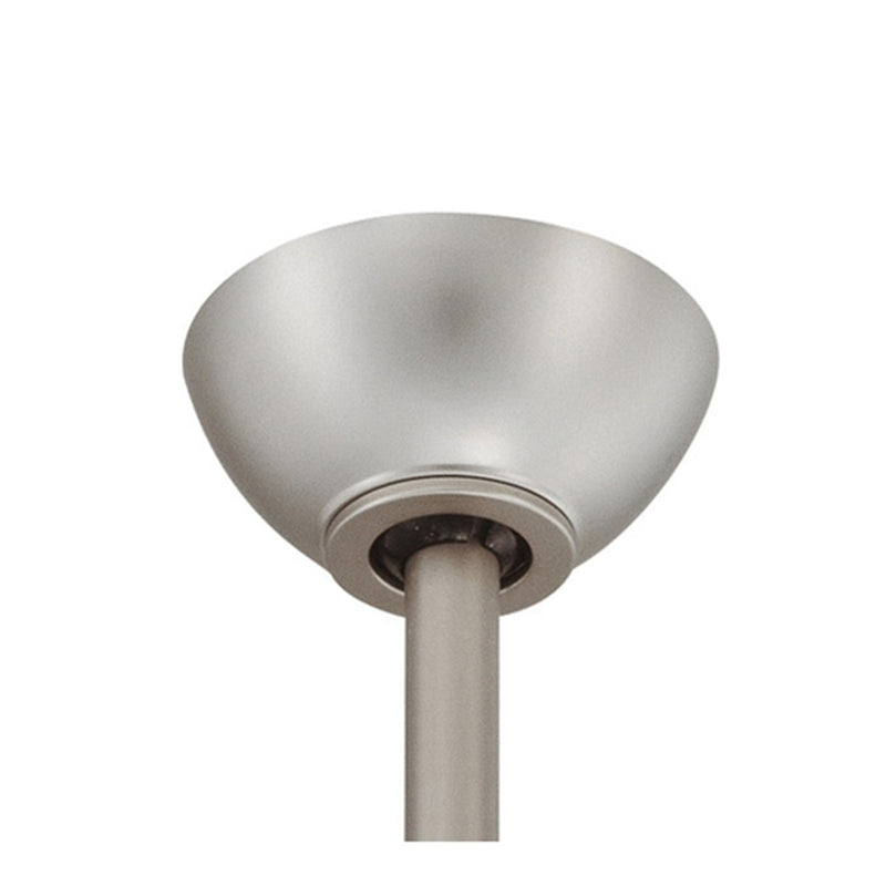 Matthews Fans Atlas Slant Ceiling Mount 29° | Brushed Nickel Metal | Sloped Ceiling Canopy | Model AT-SLANTMT-BN