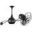Matthews Fans Brisa 2000 Rotational Ceiling Fan, Bk Nickel/Metal