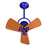 Matthews Fans Fan Bianca Direcional Ceiling Fan, Safira