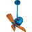 Matthews Fans Fan Bianca Direcional Ceiling Fan, Agua Marinha - BD-LTBLUE-WD