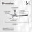 Matthews Fan Donaire 3 Blade 52" Paddle Fan, Brushed Stainless