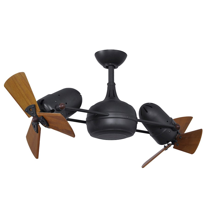 Matthews Fan Dagny Ceiling Fan, Matte Black