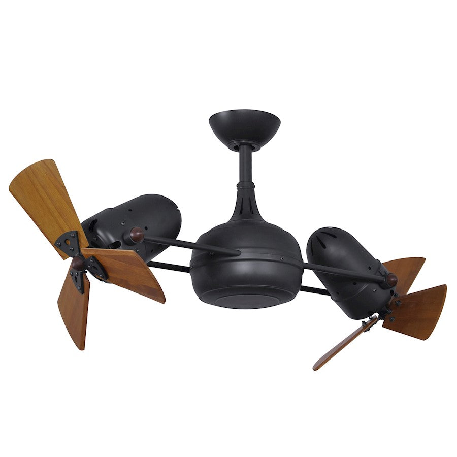 Matthews Fan Dagny Ceiling Fan, Matte Black