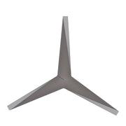 Matthews Fan Atlas Eliza 56in 3-Blade Ceiling Fan | Brushed Nickel and Brushed Nickel Blades | Living Room & Bedroom | Model EK-BN-BN