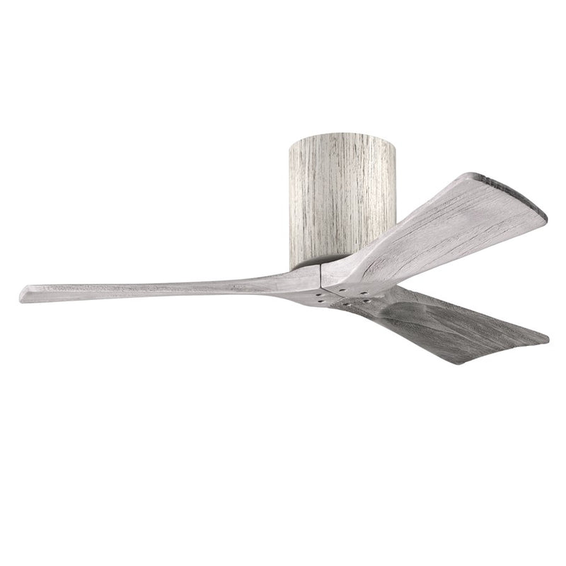 Matthews Fans Irene 3H 42in 3-Blade Ceiling Fan | Rustic Barnwood Solid Wood | Bedroom & Home Office | 42 x 42 x 10 in | Model IR3H-BW-BW-42