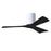 Matthews Fans Fan Irene-3H 3 Blade Flush 42" Paddle, Gloss White - IR3H-WH-BK-42