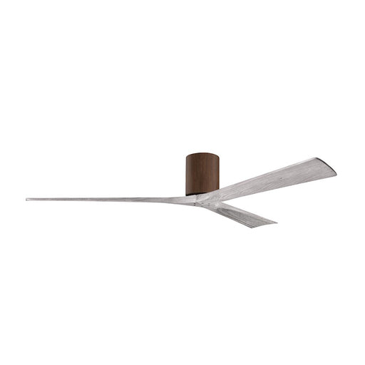 Matthews Fans Irene 3H 72in 3-Blade Ceiling Fan | Rustic Modern Walnut and Barnwood Solid Wood | Living Room & Bedroom | Model IR3H-WN-BW-72