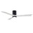 Matthews Fans Fan Irene-3HLK 60" 3 Blade LED, Matte Black - IR3HLK-BK-MWH-60