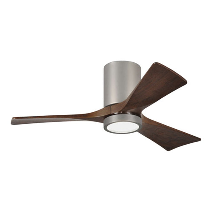 Matthews Fans Fan Irene-3HLK 42" 3 Blade LED, Brushed Nickel - IR3HLK-BN-WA-42