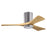 Matthews Fan Irene-3HLK 42" 3-Blade Flush Paddle Fan, Pewter