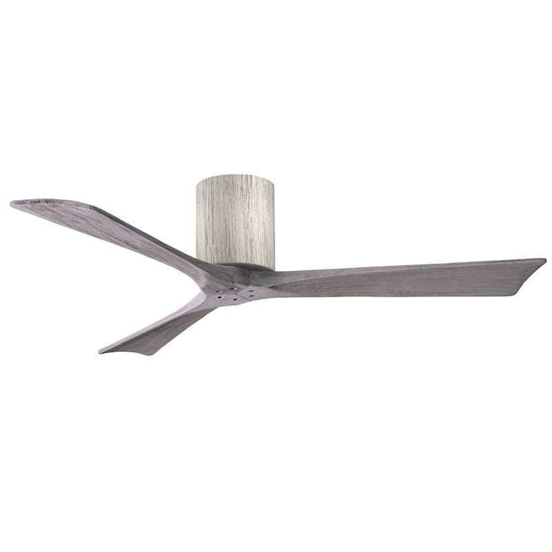 Matthews Fans Irene-3HLK 52in 3-Blade LED Ceiling Fan | Rustic Barnwood Tone and Barnwood Solid Wood | Living Room & Bedroom | Model IR3HLK-BW-BW-52