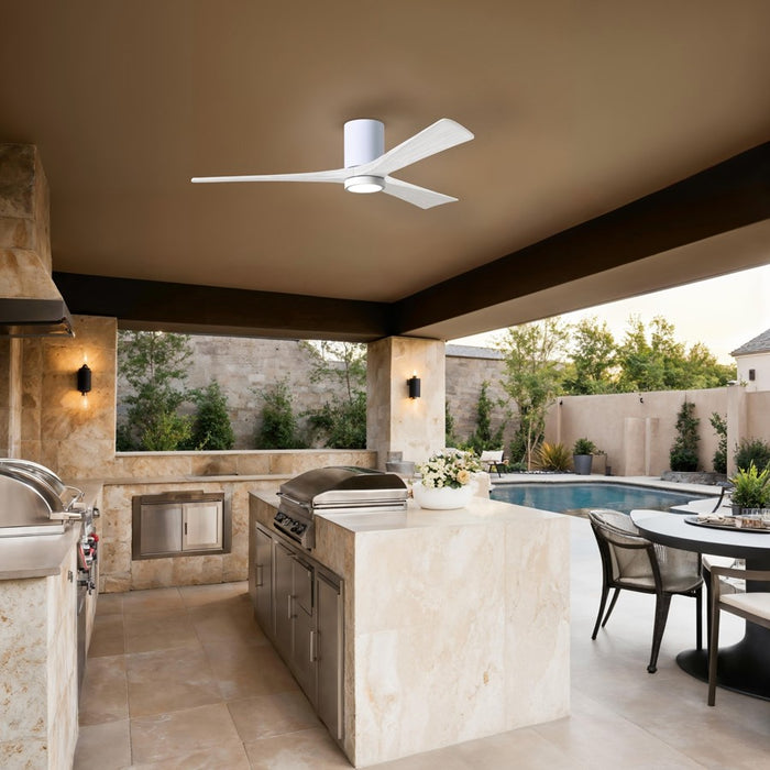 Matthews Fans Fan Irene-3HLK 60" 3 Blade LED, Gloss White