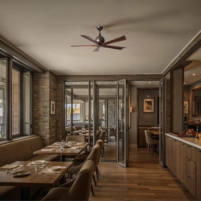 Matthews Fans Fan Irene-5 5 Blade 52" Paddle Fan, Textured Bronze