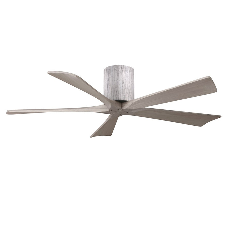 Matthews Fans Irene 5H 52in 5-Blade Ceiling Fan | Barnwood & Gray Ash Solid Wood Blades | Living Room & Bedroom | Model IR5H-BW-GA-52